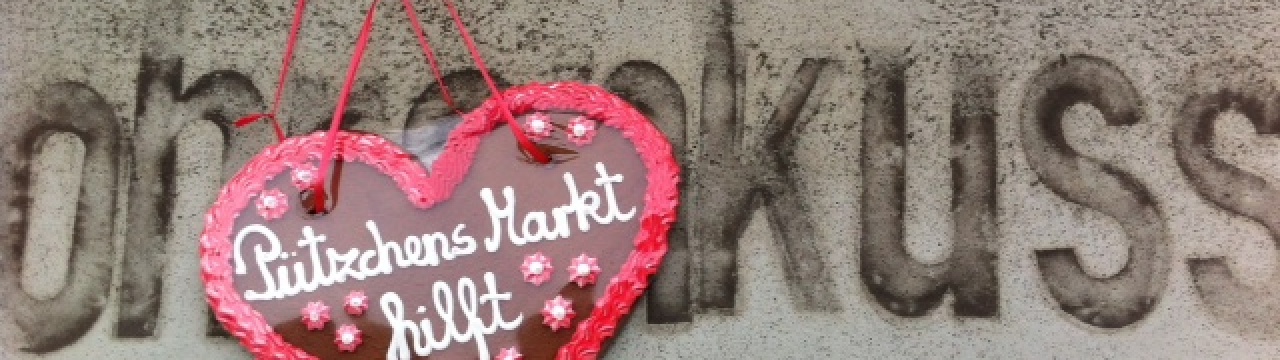 Ein Lebkuchen-Herz von Pützchens Markt für Ohrenkuss