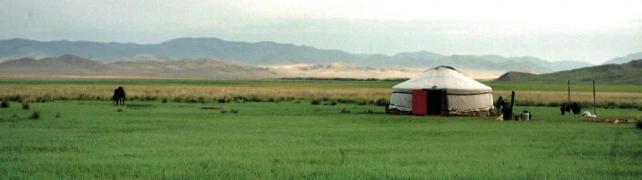 Eine mongolische Jurte
